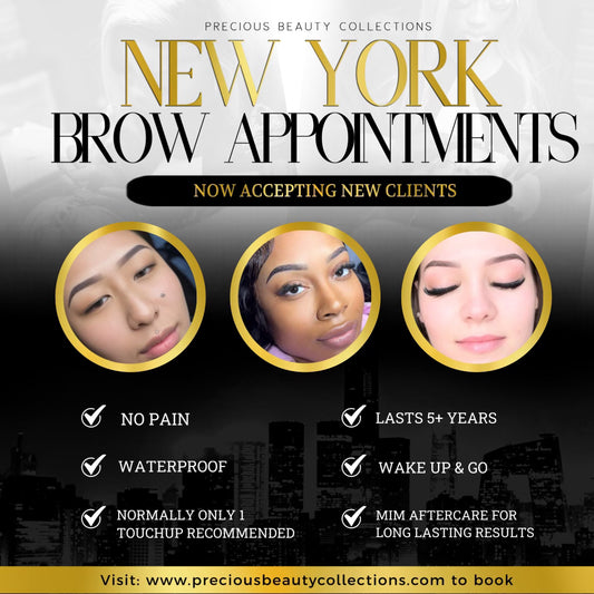 NEW YORK BROW APPOINTMENTS