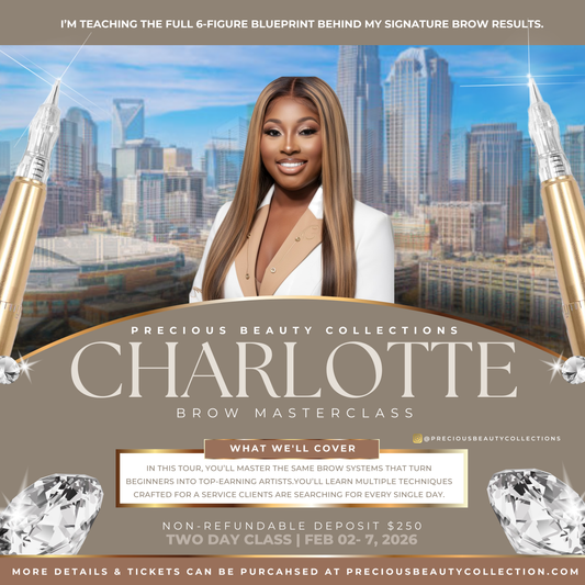 CHARLOTTE 2/7-2/8| BROW MASTER CLASS