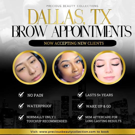 DALLAS | BROW APPOINTMENTS