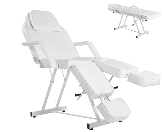 Lash, Brow, Tattoo Bed with SPLIT legs